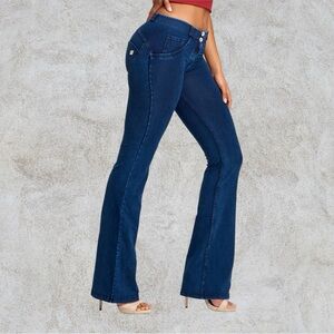 FREDDY WRUP Jeans Mid Rise Bell Bottom Flare In XS/2
